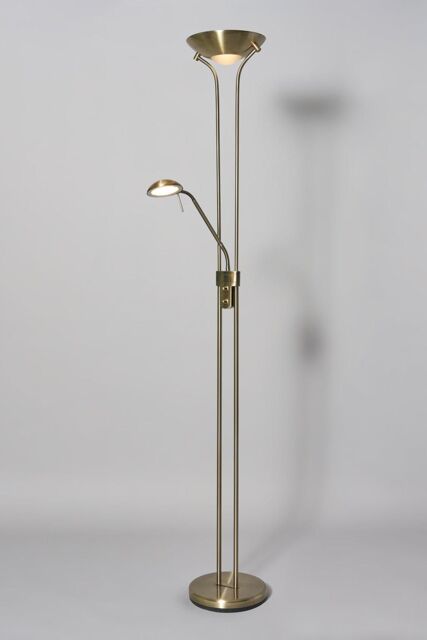 BHS Lighting Mother & Child LED Floor Lamp in Gold - image 1
