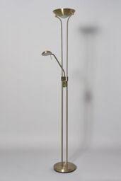 BHS Lighting Mother & Child LED Floor Lamp in Gold - thumbnail 2