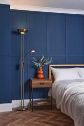 BHS Lighting Mother & Child LED Floor Lamp in Gold - thumbnail 4