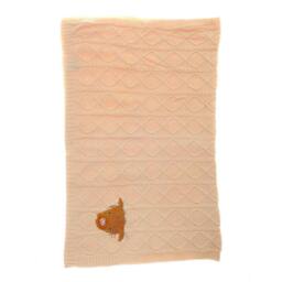 Ziggle Baby Blanket Highland Cow Beige - thumbnail 2