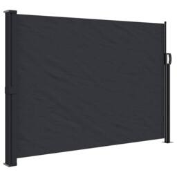 Berkfield Home Retractable Side Awning Black 140x300 cm - thumbnail 3