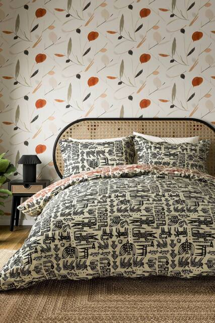 Scion 'Twycross' Cotton Duvet Cover Set - Size: Single - image 1