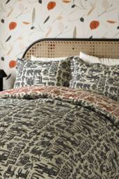 Scion 'Twycross' Cotton Duvet Cover Set - Size: Single - thumbnail 2