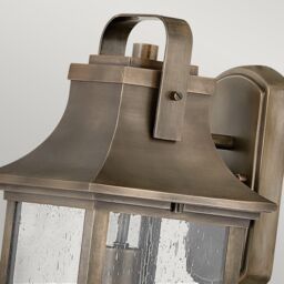 Netlighting Hinkley Grant Outdoor Wall Lantern Burnished Bronze IP44 in Brown - thumbnail 2