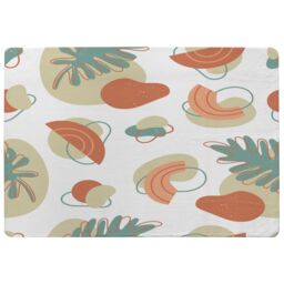 Benjamin Tate Design Line Art & Botanical Elements Designer Rug in Natural - Size: Large - thumbnail 1