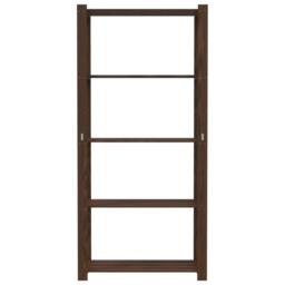 Berkfield Home Beautiful 5-Tier Storage Rack Brown 80x38x170 cm Solid Wood Pine - Size: 80 x 38 x 170 cm