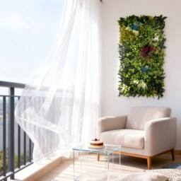 Ark Mat Lushspire Artificial Plant Wall Panel 50x100cm - Indoor & Outdoor in Green - Size: 50x100 cm - thumbnail 8