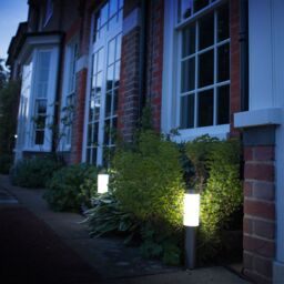 Leaper Black Upgrade Warm Light Stainless Steel Ground Plug Lawn Light - 8 Styles in Silver - thumbnail 5