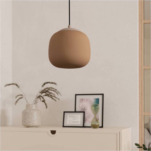 Loops Stylish Taupe Pendant Light for Interiors - Indoor Ceiling Fixture - image 1