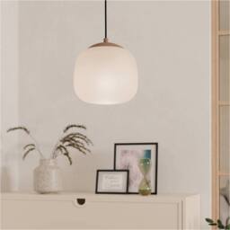 Loops Stylish Taupe Pendant Light for Interiors - Indoor Ceiling Fixture - thumbnail 3