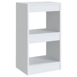 Berkfield Home Book Cabinet/Room Divider White 40x30x72 cm - Size: 40 x 30 x 72 cm - thumbnail 1