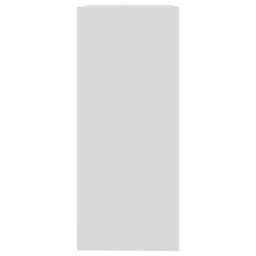 Berkfield Home Book Cabinet/Room Divider White 40x30x72 cm - Size: 40 x 30 x 72 cm - thumbnail 4