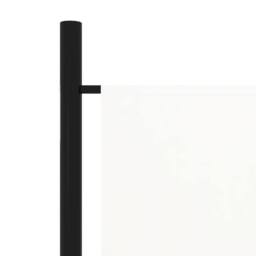 Berkfield Home 6-Panel Room Divider Cream White 300x180 cm - thumbnail 5