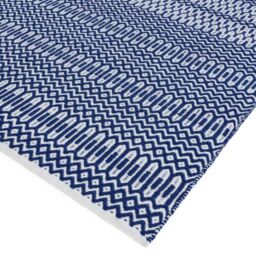 The Rug Shop UK Blue Modern Handmade Easy to clean Geometric Geometric Area Rug - Size: 200 cm x 290 cm - thumbnail 3
