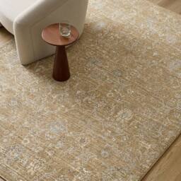 Livabliss Becki Owens Penny Vintage Beige Tan Traditional Vintage Boho Fringe Rug - Size: 160 cm x 215 cm - thumbnail 7
