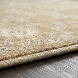 Livabliss Becki Owens Penny Vintage Beige Tan Traditional Vintage Boho Fringe Rug - Size: 160 cm x 215 cm - thumbnail 3