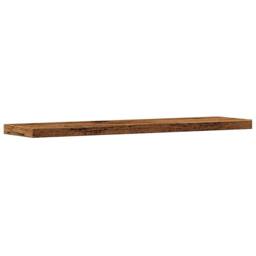 Berkfield Home Wall Shelves 4 pcs Old Wood 40x20x1.5 cm Engineered Wood in Brown - thumbnail 7