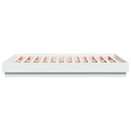 Berkfield Home Bed Frame without Mattress White 140x190 cm - thumbnail 5