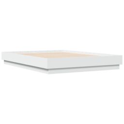 Berkfield Home Bed Frame without Mattress White 140x190 cm - thumbnail 3
