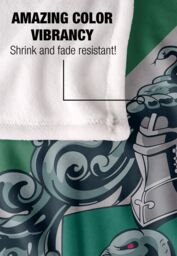 Warner Brothers Harry Potter Slytherin Crest 4 Blanket 152 x 127 cm in White - thumbnail 4