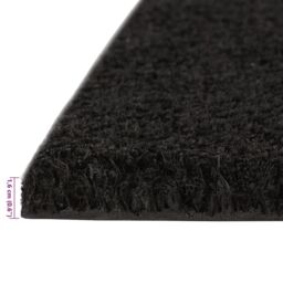 Berkfield Home Door Mats 2 pcs Black 40x60 cm Tufted Coir in Brown - thumbnail 6