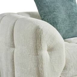 Furnishings For Less UK Geneva Beige Fabric 5 Seater L Shaped Corner Sofa Right Hand Facing - thumbnail 3