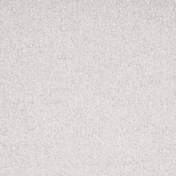 Wyld and Coco White Woven Fabric Ottoman with Plush Padding and Cylindrical Legs - thumbnail 8