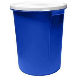 Nordara BLUE 25L STORAGE BUCKET / NAPPY BIN WITH LID - thumbnail 1