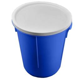 Nordara BLUE 25L STORAGE BUCKET / NAPPY BIN WITH LID - thumbnail 5