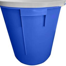 Nordara BLUE 25L STORAGE BUCKET / NAPPY BIN WITH LID - thumbnail 3