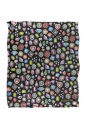 Netflix Bridgerton Crown Jewels Silky Touch Soft Throw Blanket 152 X 127 Cm - thumbnail 1