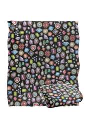 Netflix Bridgerton Crown Jewels Silky Touch Soft Throw Blanket 152 X 127 Cm - thumbnail 2