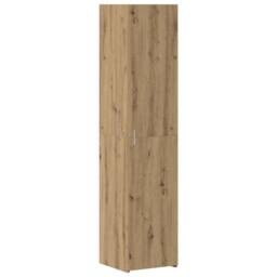 Berkfield Home Highboard Artisan Oak 40x42.5x185 cm Engineered Wood in Brown - thumbnail 3