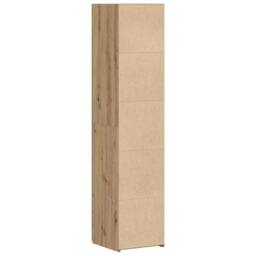 Berkfield Home Highboard Artisan Oak 40x42.5x185 cm Engineered Wood in Brown - thumbnail 8