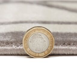 The Rug Shop UK Geometric Cheque Viscose Easy To Grey Clean Latex Back Rug - Size: 120 cm x 180 cm - thumbnail 7