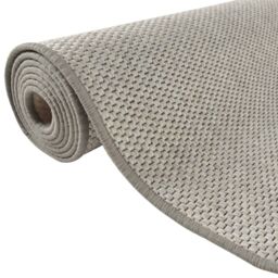 Berkfield Home Carpet Runner Sisal Look Taupe 80x200 cm in Beige - Size: 100 cm diameter - thumbnail 5