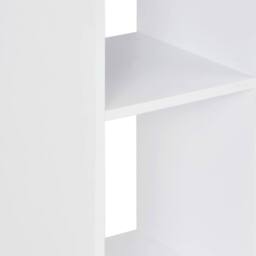 Berkfield Home Durable Bar Table White & Concrete 60x60x110 cm - Size: 60 x 60 x 110 cm - thumbnail 5