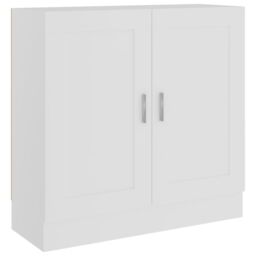 Berkfield Home Book Cabinet White 82.5x30.5x80 cm Engineered Wood - thumbnail 2