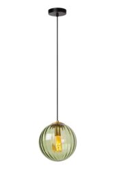 Lucide 'MONSARAZ' Dimmable Adjustable Stylish Retro Indoor Pendant Lamp 1xE27 in Green