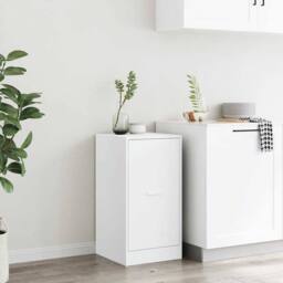 Berkfield Home Elegant Apothecary Cabinet White 40x41x77.5 cm Engineered Wood - thumbnail 4