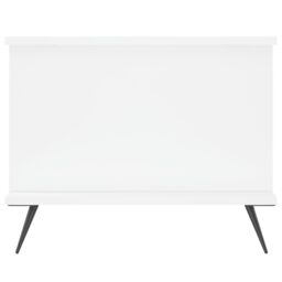 Berkfield Home Coffee Table White 90x50x40 cm Engineered Wood - Size: 90 x 50 x 40 cm - thumbnail 6