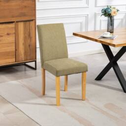 Artemis Home Almont Fabric Dining Chairs - Set of 2 in Pale Green - Size: 2 Pack - thumbnail 3