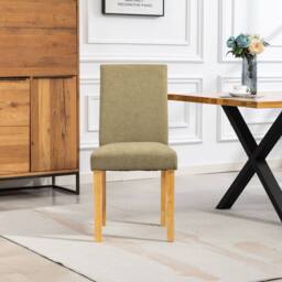Artemis Home Almont Fabric Dining Chairs - Set of 2 in Pale Green - Size: 2 Pack