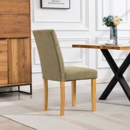 Artemis Home Almont Fabric Dining Chairs - Set of 2 in Pale Green - Size: 2 Pack - thumbnail 6