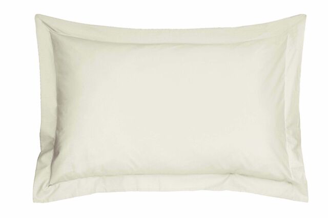 Smart Living Luxury 100% Egyptian Cotton Fitted Sheet in Ivory - Size: Standard Pillow Case - image 1