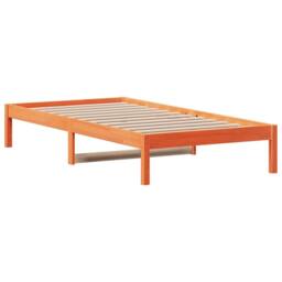 Berkfield Home Beautiful Day Bed without Mattress Wax Brown 90x200 cm Solid Wood Pine