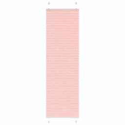 Berkfield Home Pleated Blind Pink 65x200 cm Fabric Width 64.4 cm Polyester