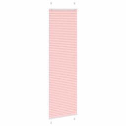 Berkfield Home Pleated Blind Pink 65x200 cm Fabric Width 64.4 cm Polyester - thumbnail 3