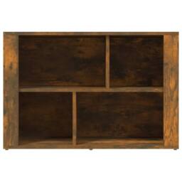 Berkfield Home Sideboard Smoked Oak 80x30x54 cm Engineered Wood in Brown - Size: 80 x 30 x 54 cm - thumbnail 5