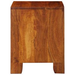 Berkfield Home Bedside Cabinet 2 pcs 40x35x45 cm Solid Wood Acacia in Brown - Size: 40 x 35 x 45 cm - thumbnail 3